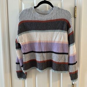 American Eagle Outfitters Multicolor Striped Sweater (XS)